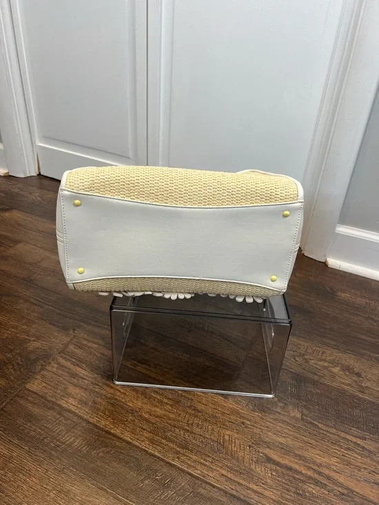 Betsey Johnson Alfie Flower Butterflies Satchel/Crossbody Whimsical Bag - Picture 6 of 14